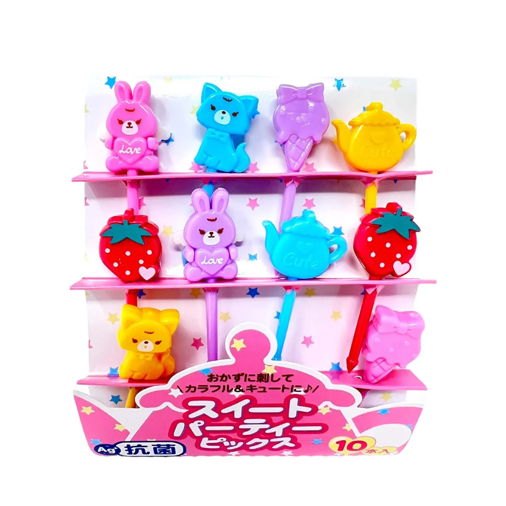 Sweet Party Picks Bento 10 Pcs
