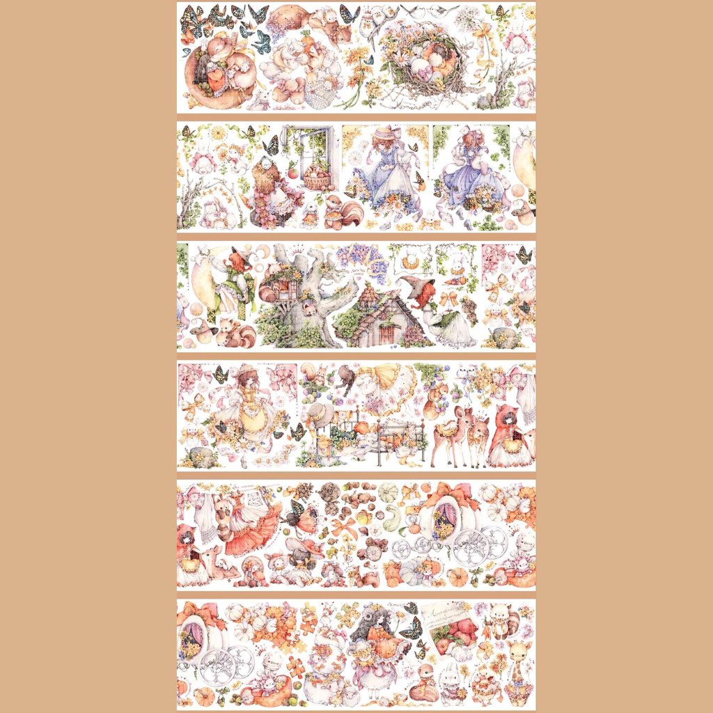 Shine Girl With Animals PET Sampler