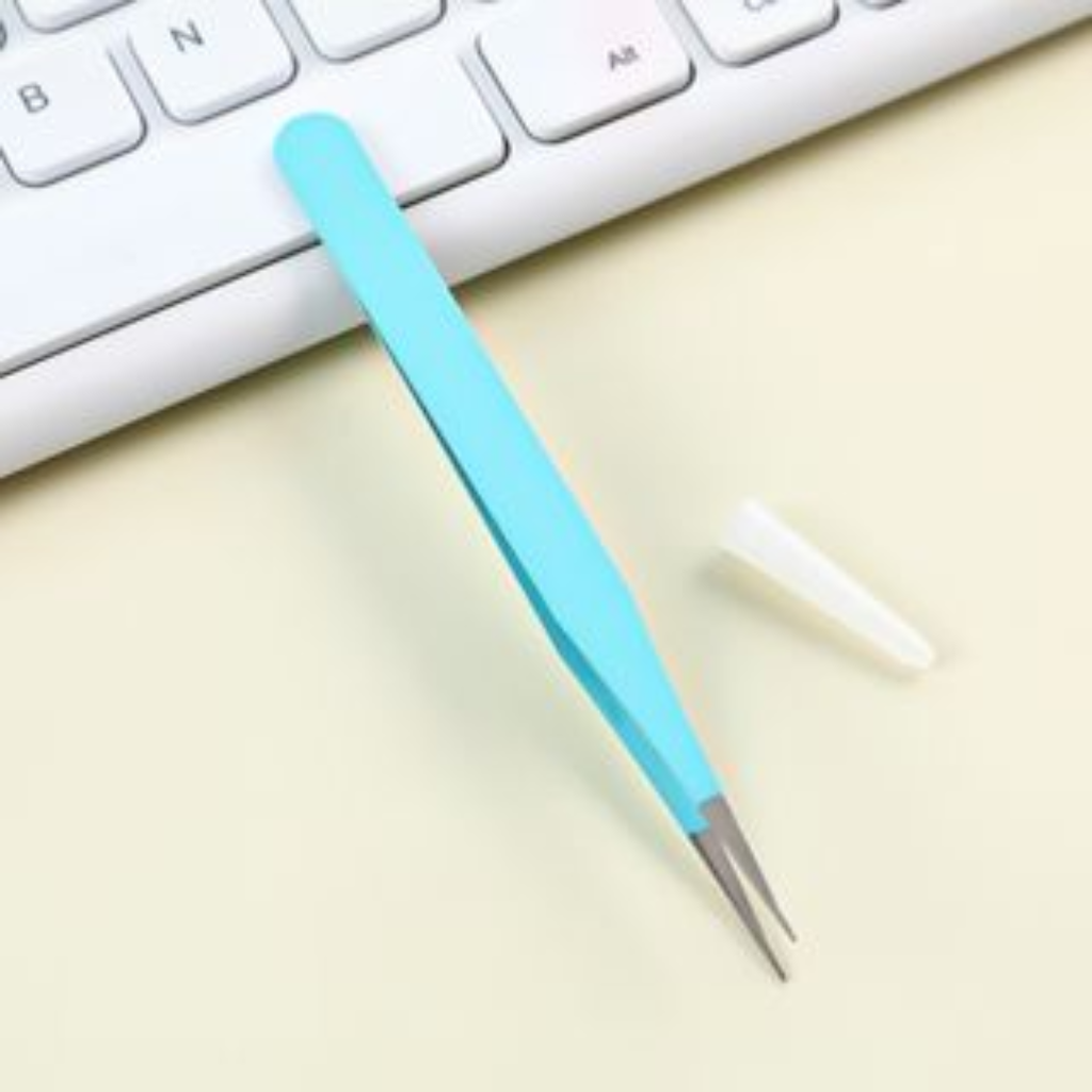 Tweezers Tape Stickers Straight