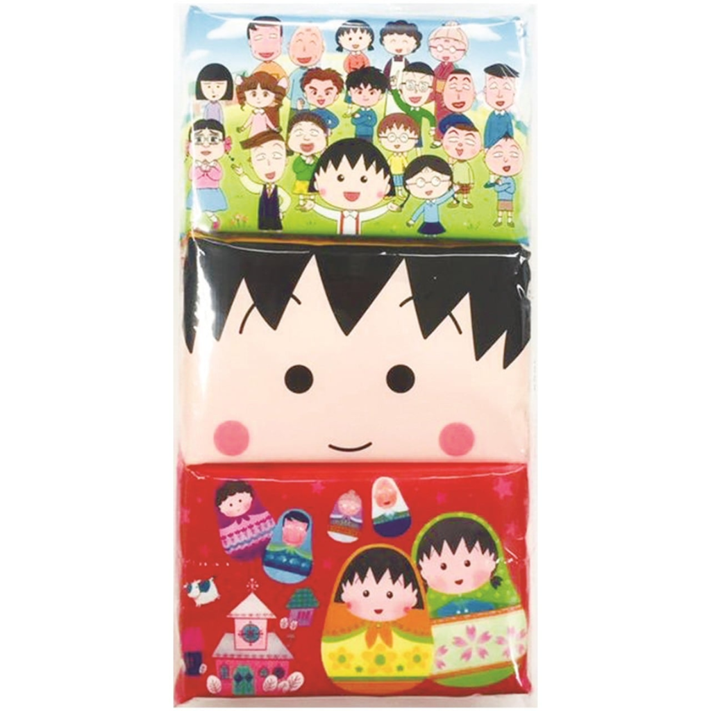 Pocket Tissue 6Pieces Chibi Maruko-chan