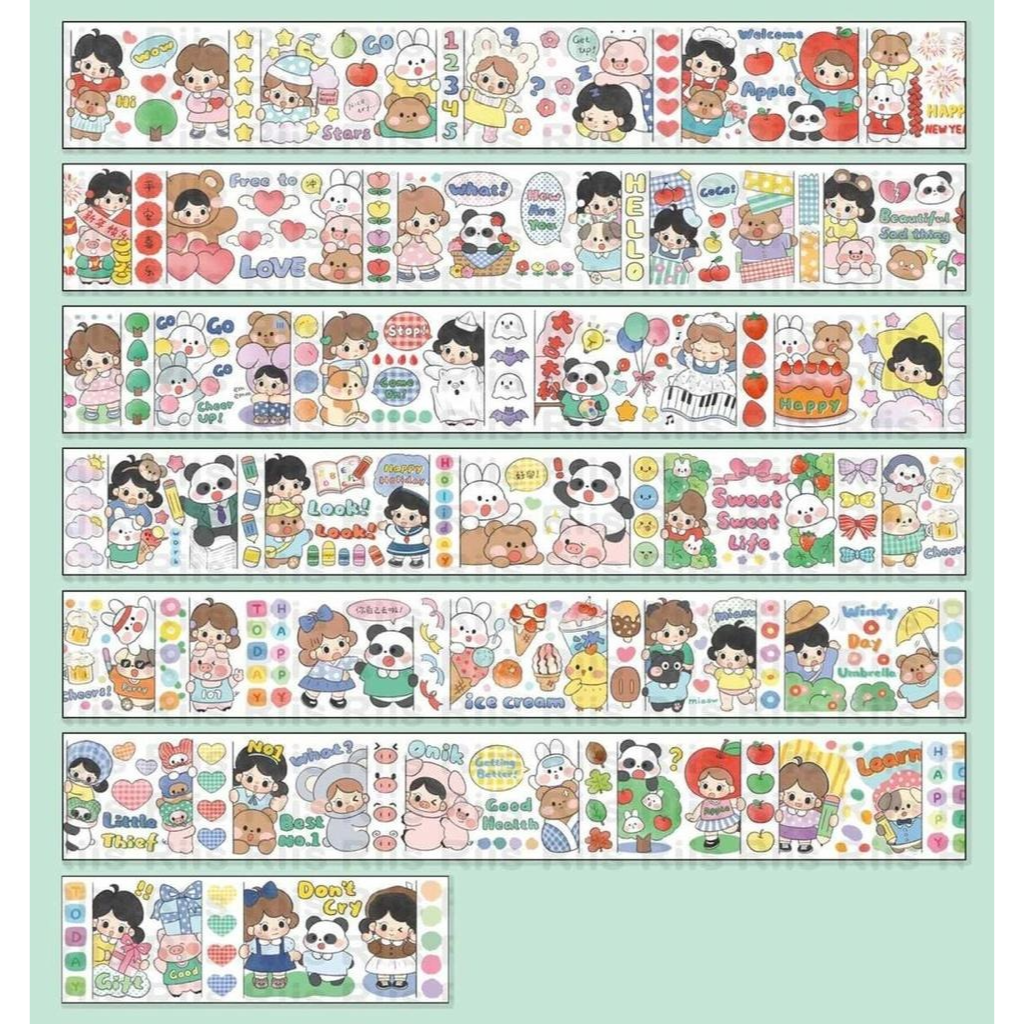 Riis Riis Washi Sampler How Are You