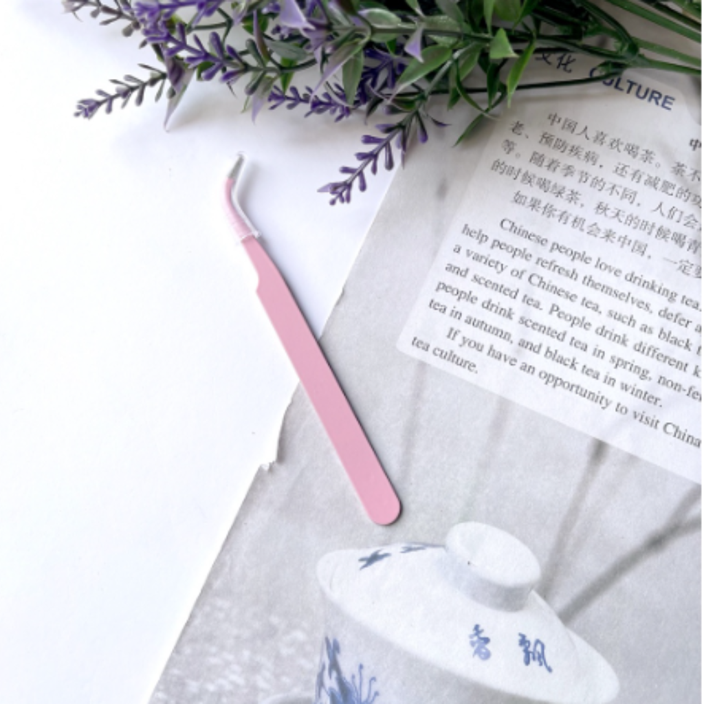 Tweezers Tape Stickers