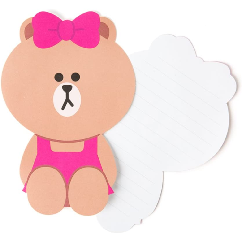 Line Friends Choco Letter Stationery Set