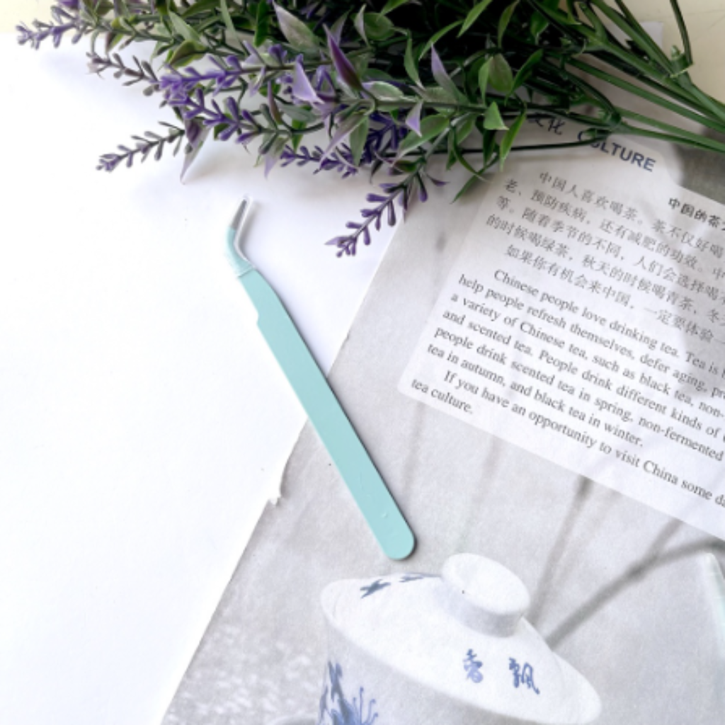 Tweezers Tape Stickers