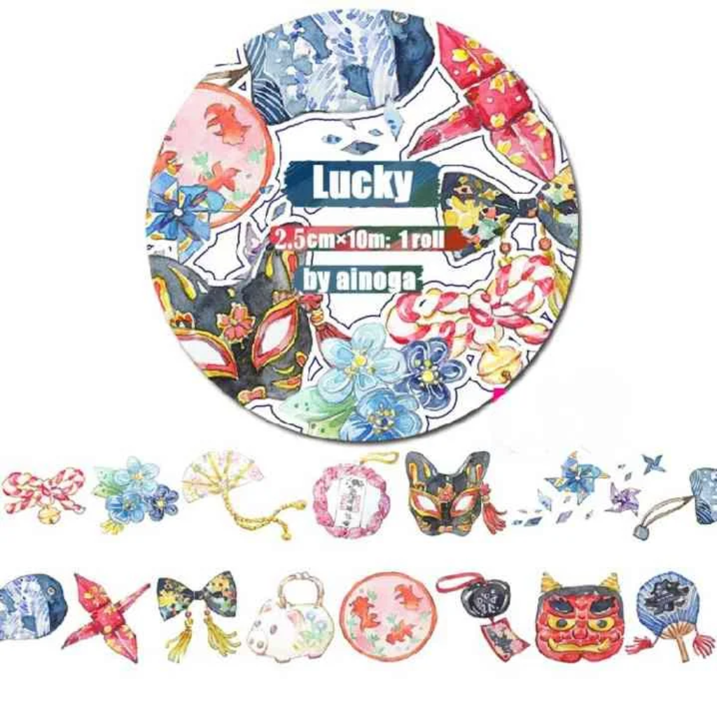Washi Tape Lucky - Ornament