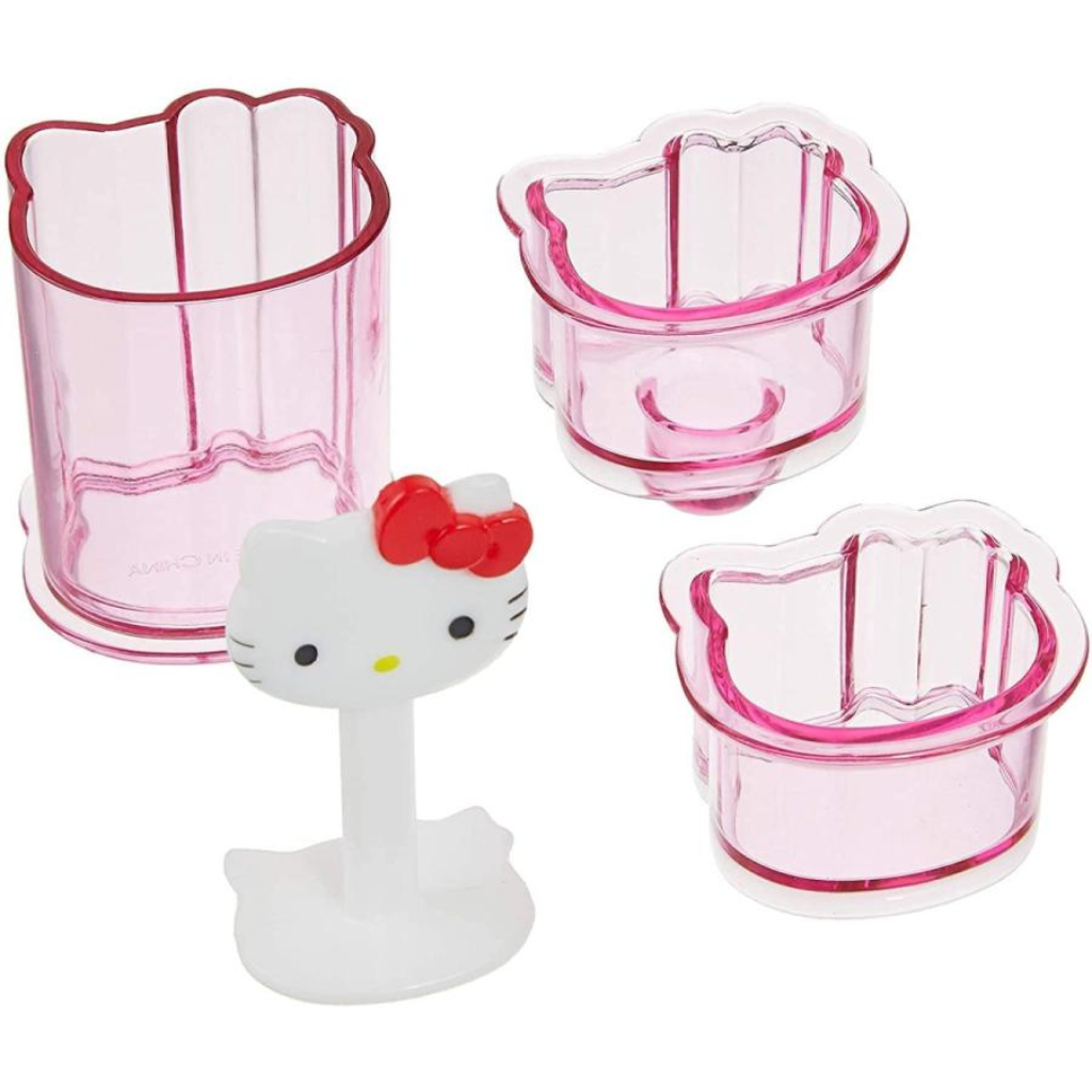 Sanrio Hello Kitty Skater Bite-size Rice Ball Push Type