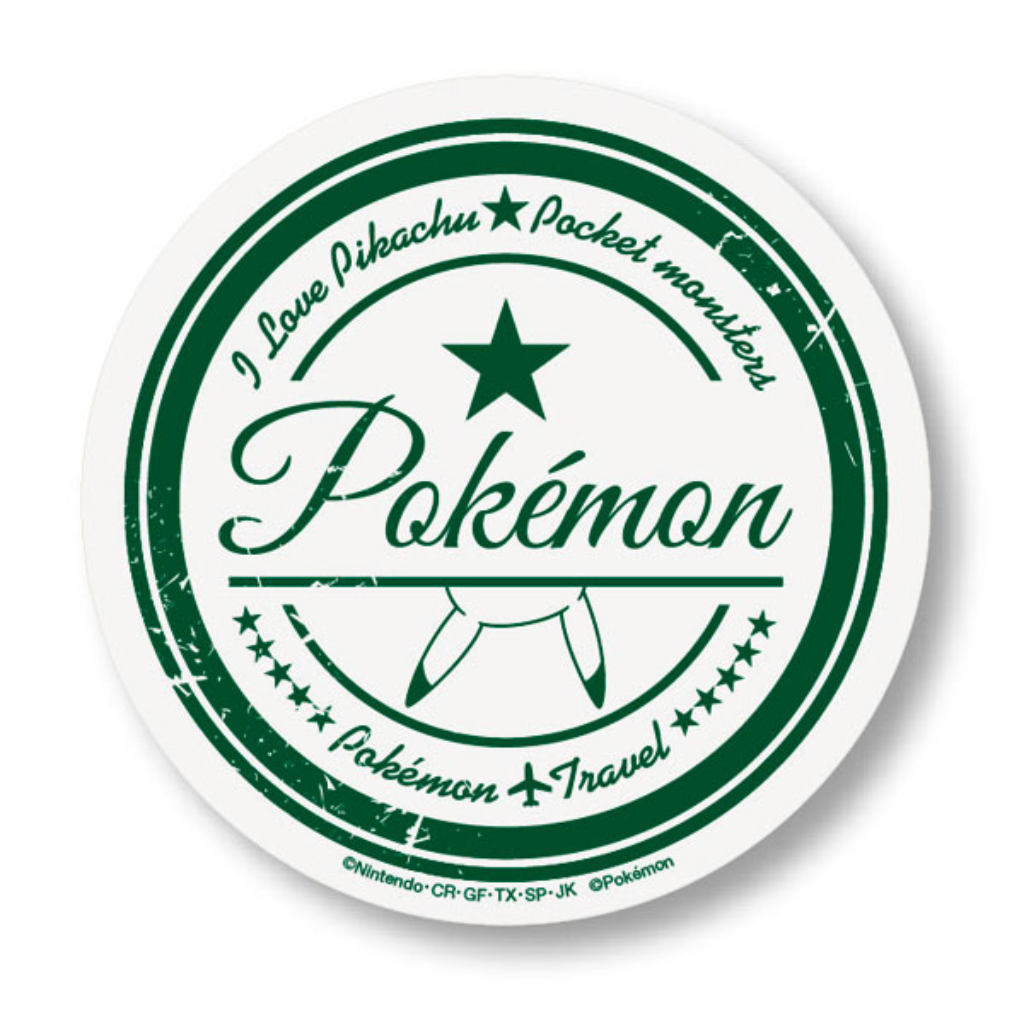 Pokemon Travel Luggage Label
