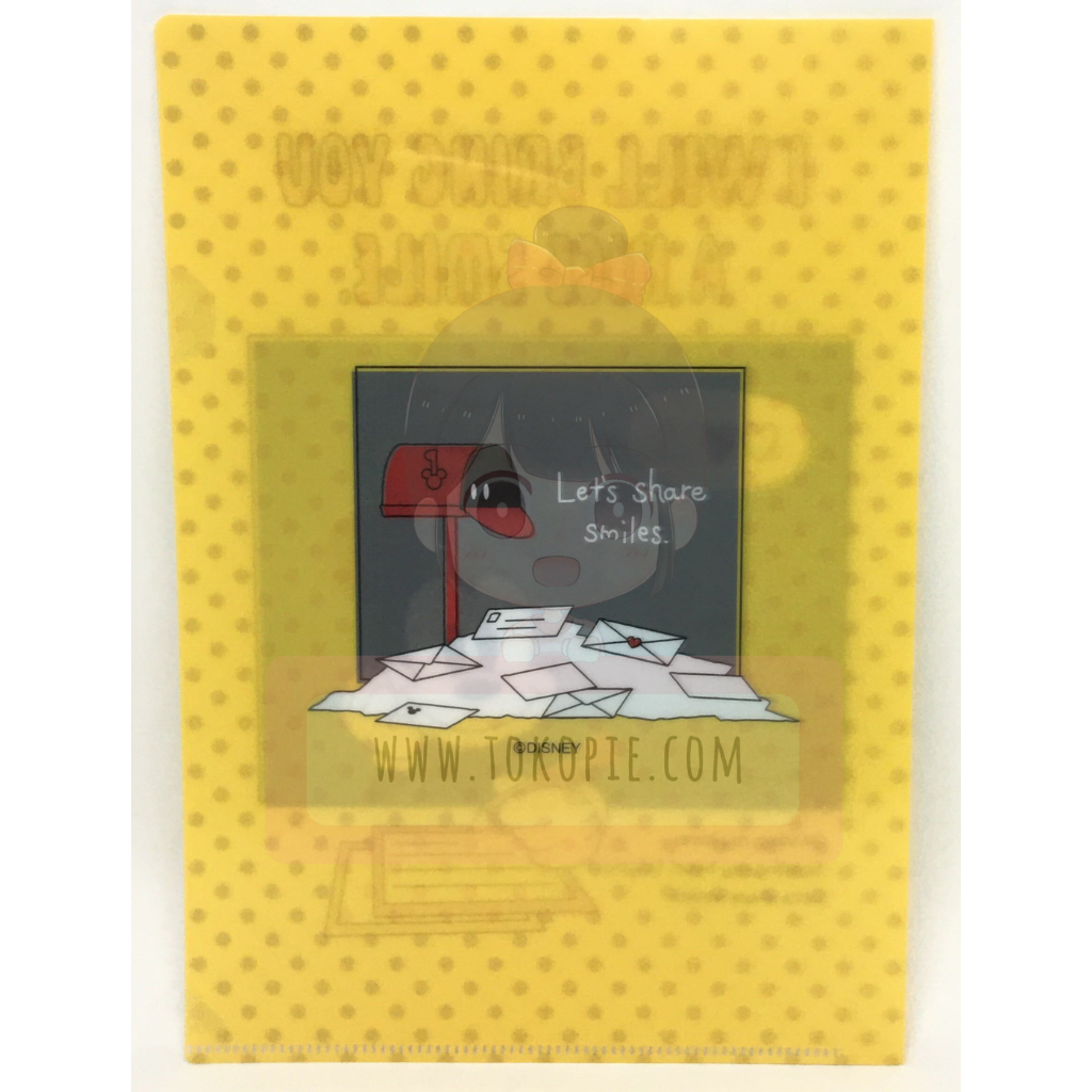 Disney Mickey Mouse Clear File 3-Piece Set