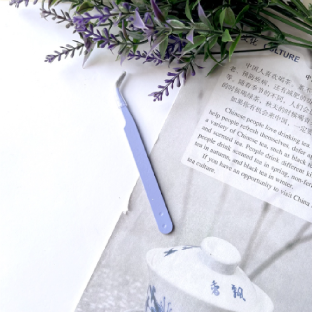 Tweezers Tape Stickers