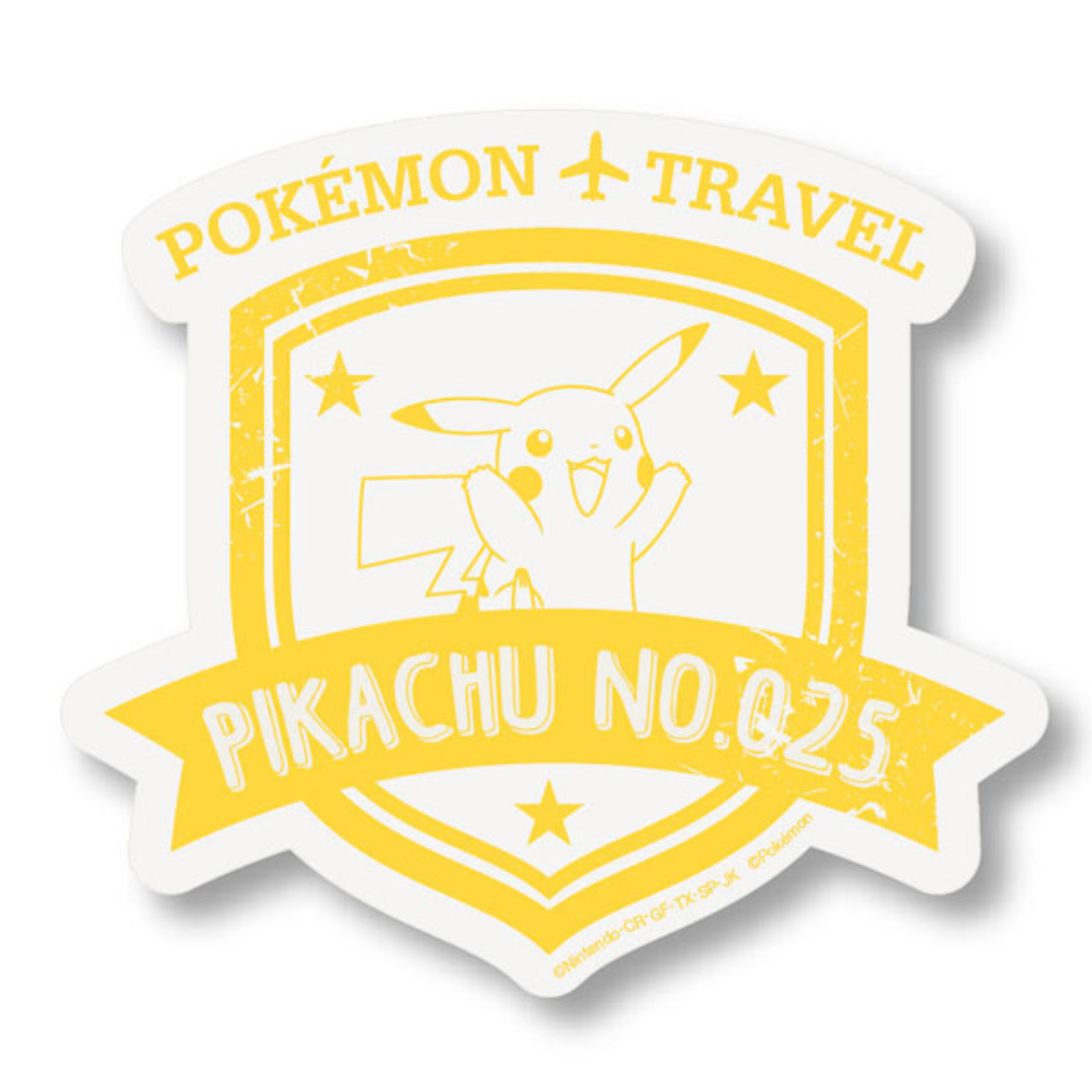 Pokemon Travel Luggage Label