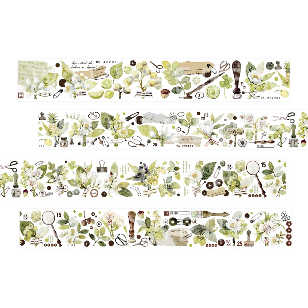Berry Calendar 150cm Washi Sampler