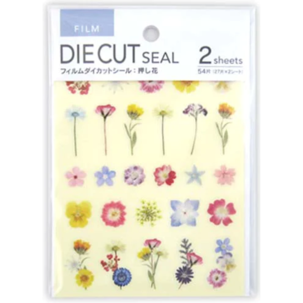Kyowa Film Die Cut Sticker Flowers