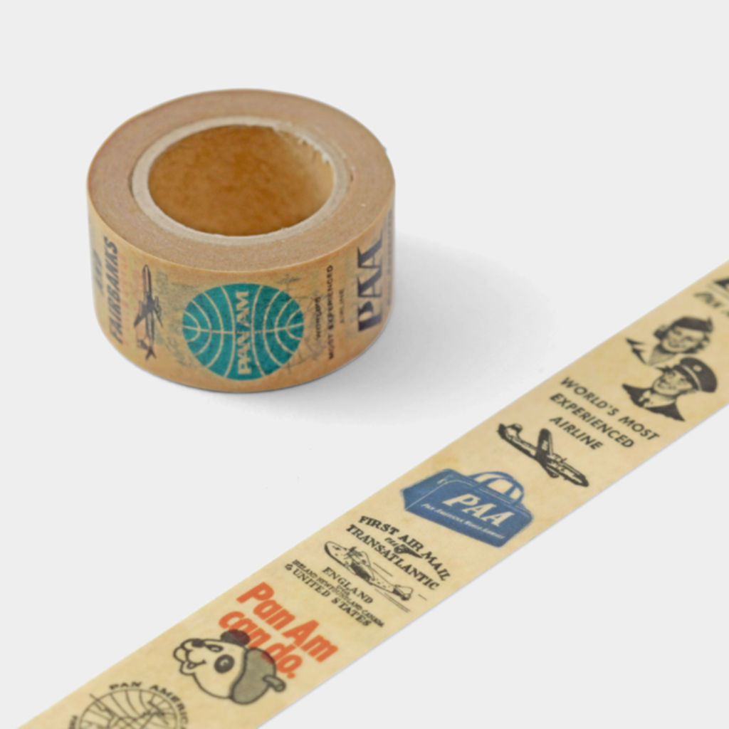 Traveler&#39;s Factory - Pan Am And Countries Masking Tape