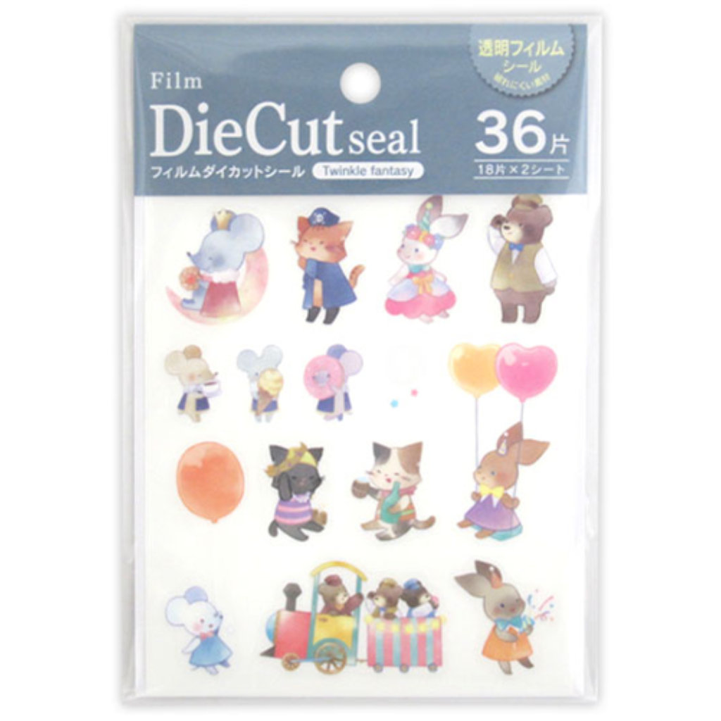 Kyowa Film Die Cut Sticker Twinkle Fantasy