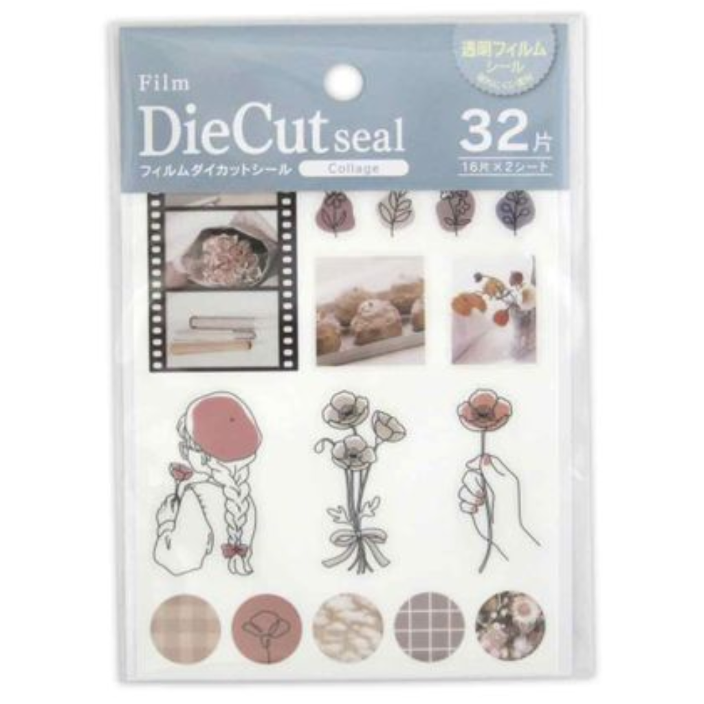 Kyowa Film Die Cut Sticker Collage