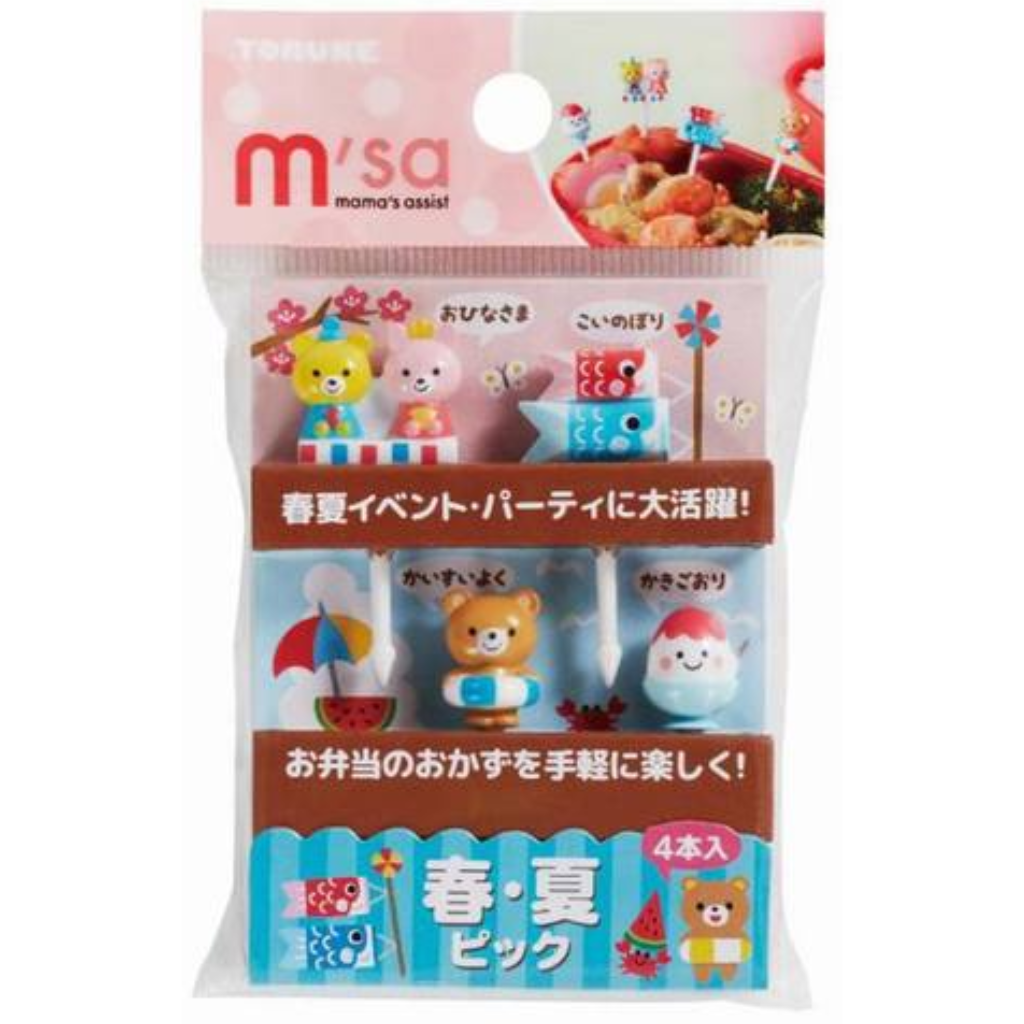 TORUNE Spring & Summer Japanese Culture Bento Pick