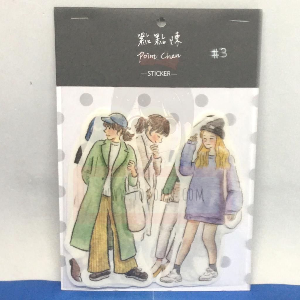 Point Chen Flake Sticker #3