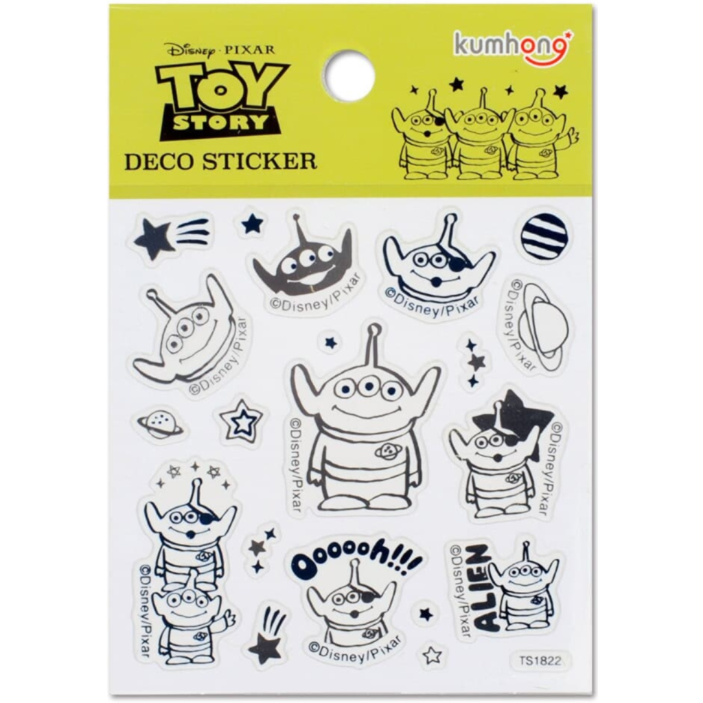 Kumhong Deco Sticker Alien Toy Story