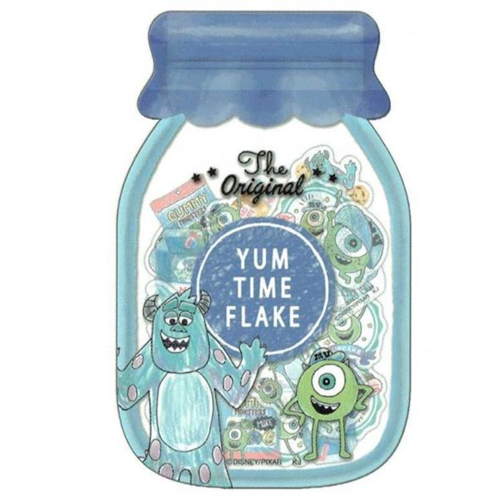 Yum Time Flake Stickers Monsters University