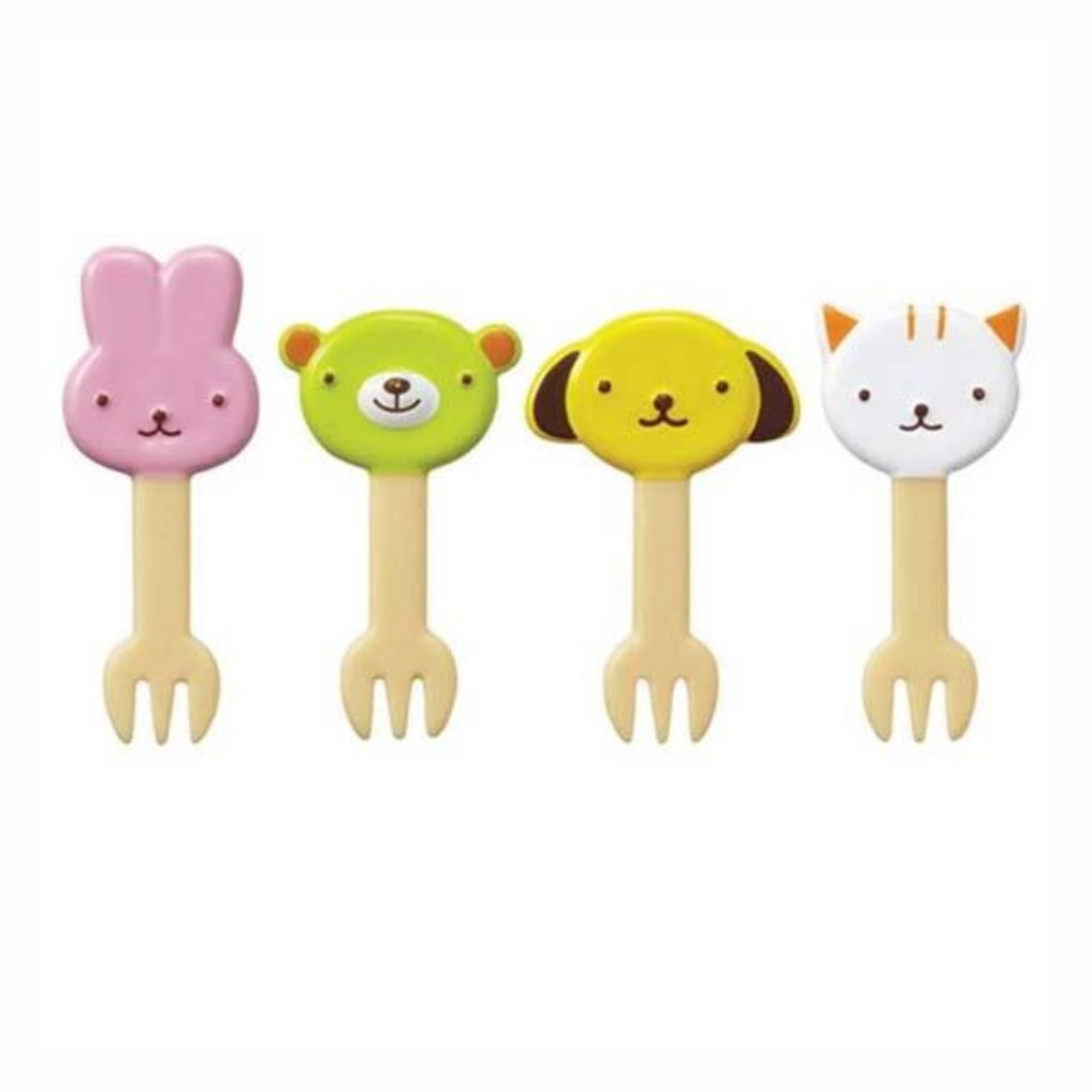 TORUNE Animal Fork Pick 8pcs