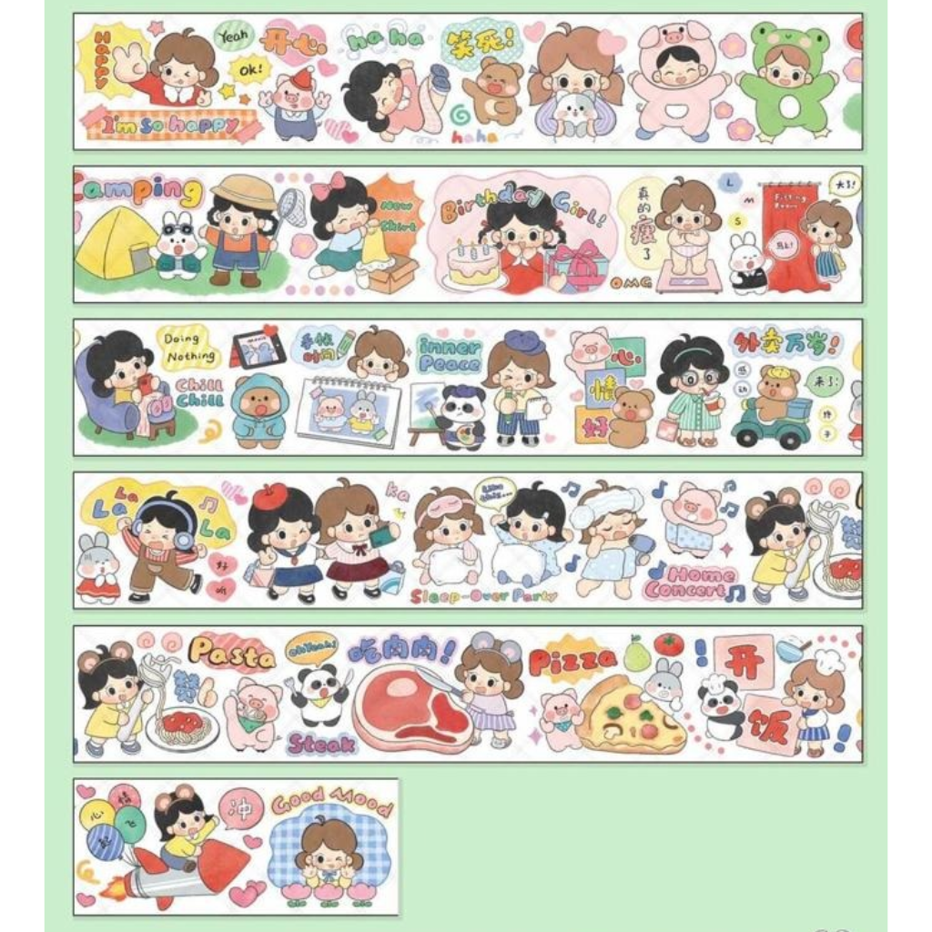 Riis Riis Washi Sampler Happy Me