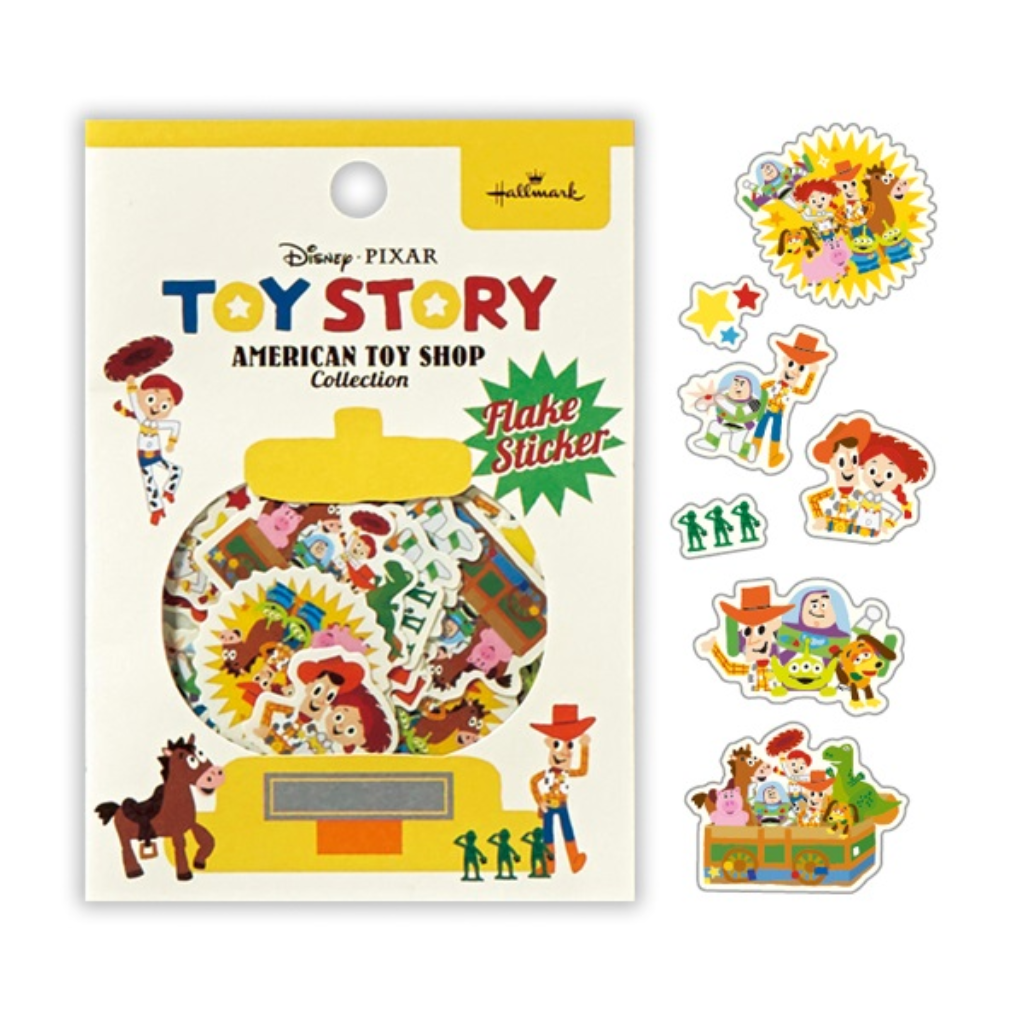 Hallmark Toy Story American Toy Shop Collection Flake Sticker
