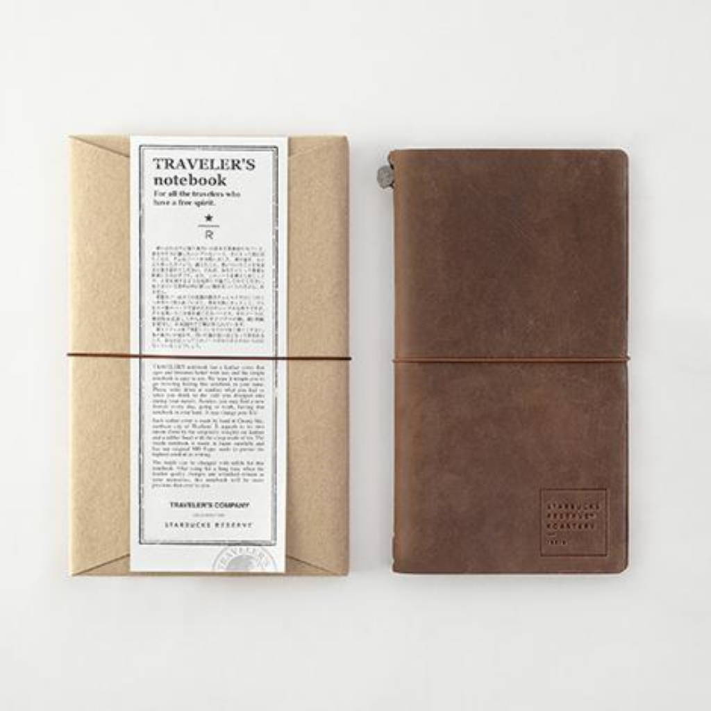 Traveler&#39;s Notebook Starbucks Roastery Regular Brown