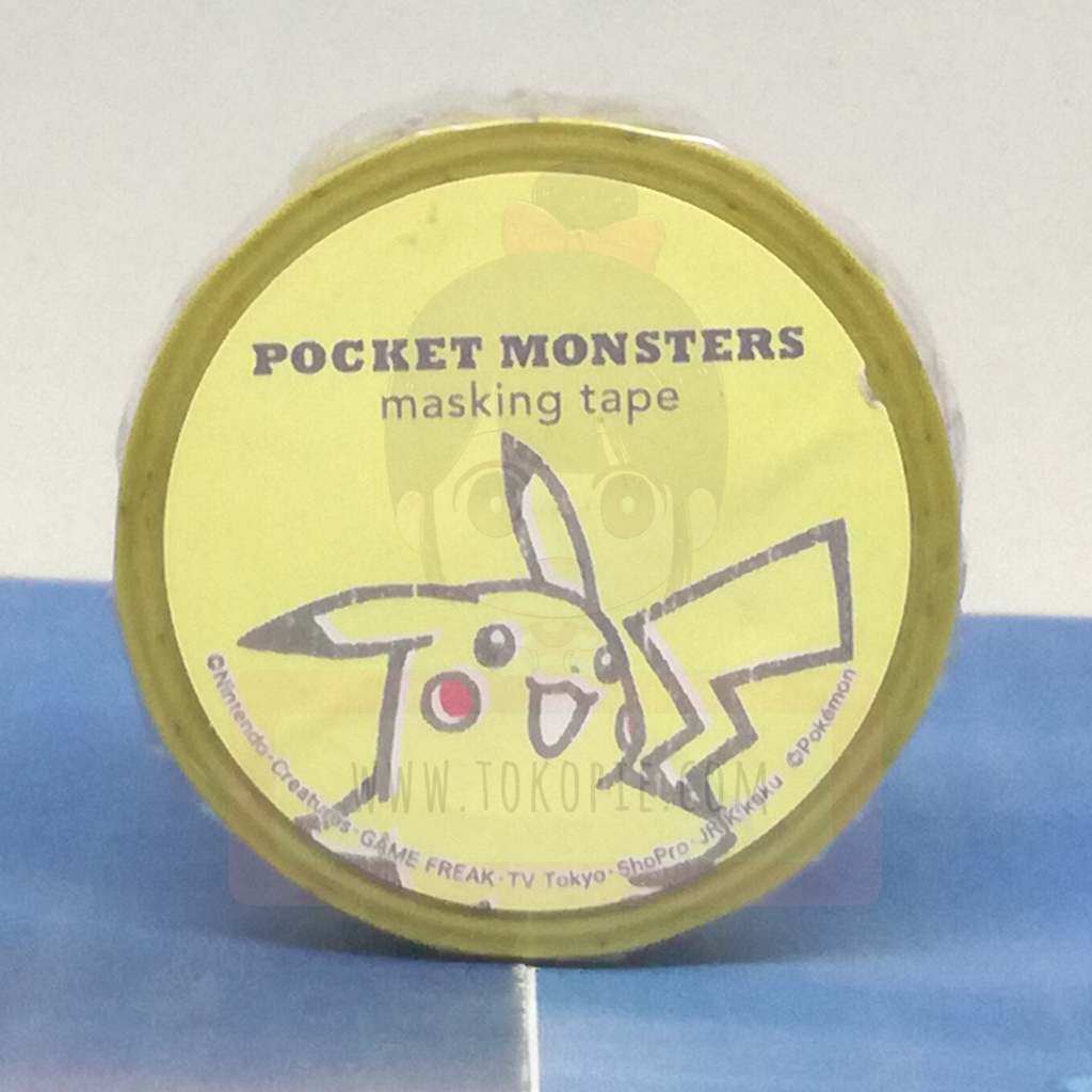 Pokemon Masking Tape Denki Shock Pikachu