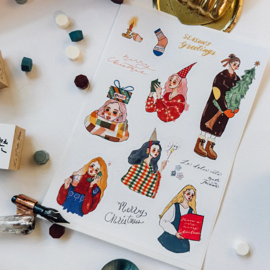 La Dolce Vita Sticker Sheet