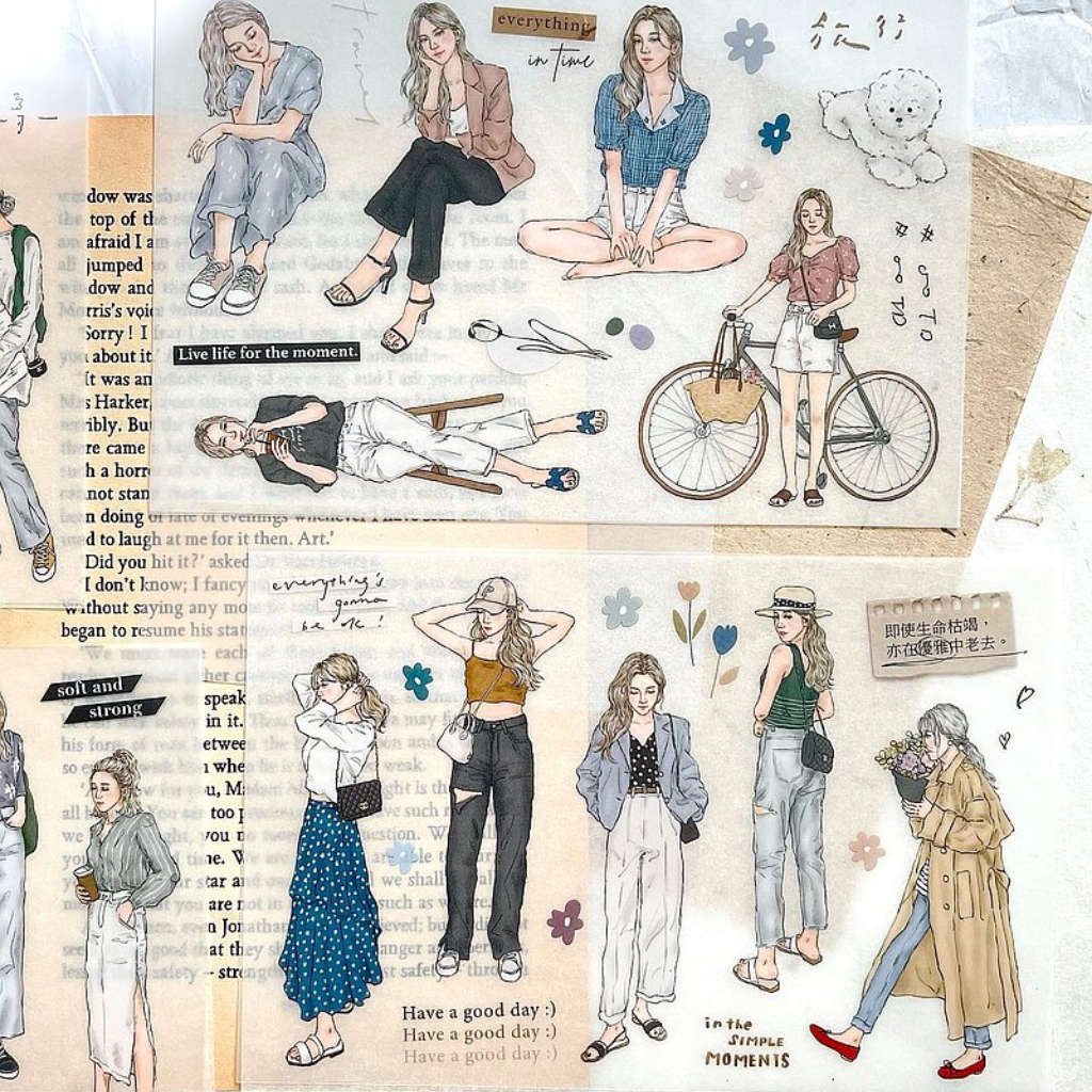 Pion Soft / Transfer stickers (4 images included)