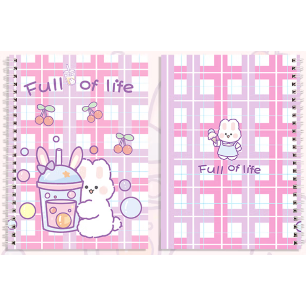 Mianmian Rabbit Release Notebook Full Of Life