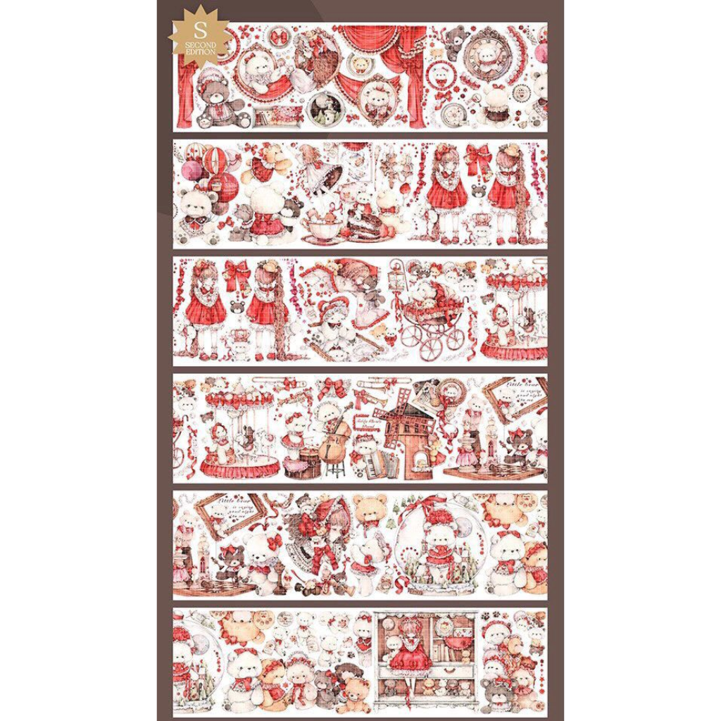 Shine Studio Girl With Bear PET Sampler