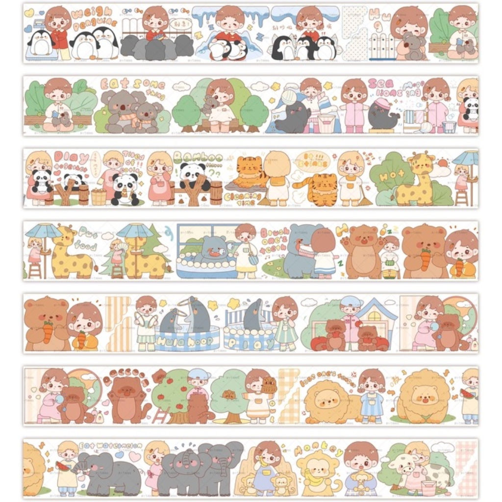 Radish Ding Mengwusha Animal Keeper 240cm Washi Sampler