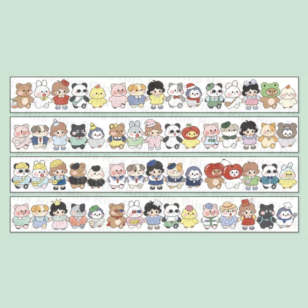 Riis Riis Hold Hands 98cm PET Sampler