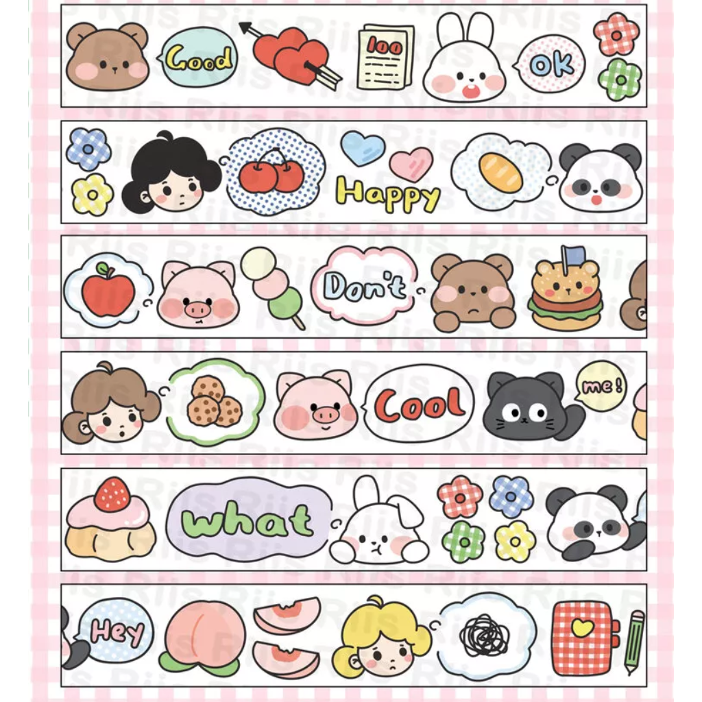 Riis Riis Small Bubbles 100cm PET Sampler