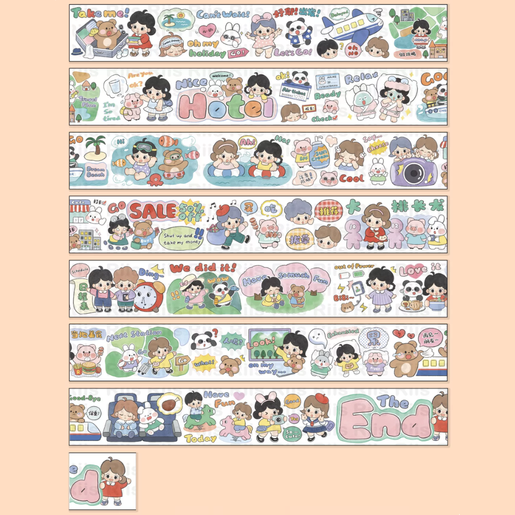 Riis Riis Good Trip 210cm Washi Sampler