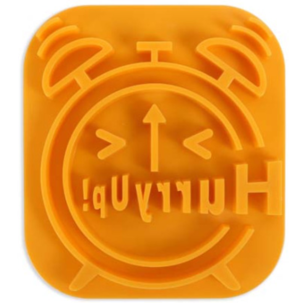 Toast Deco Stamp Hurry Up