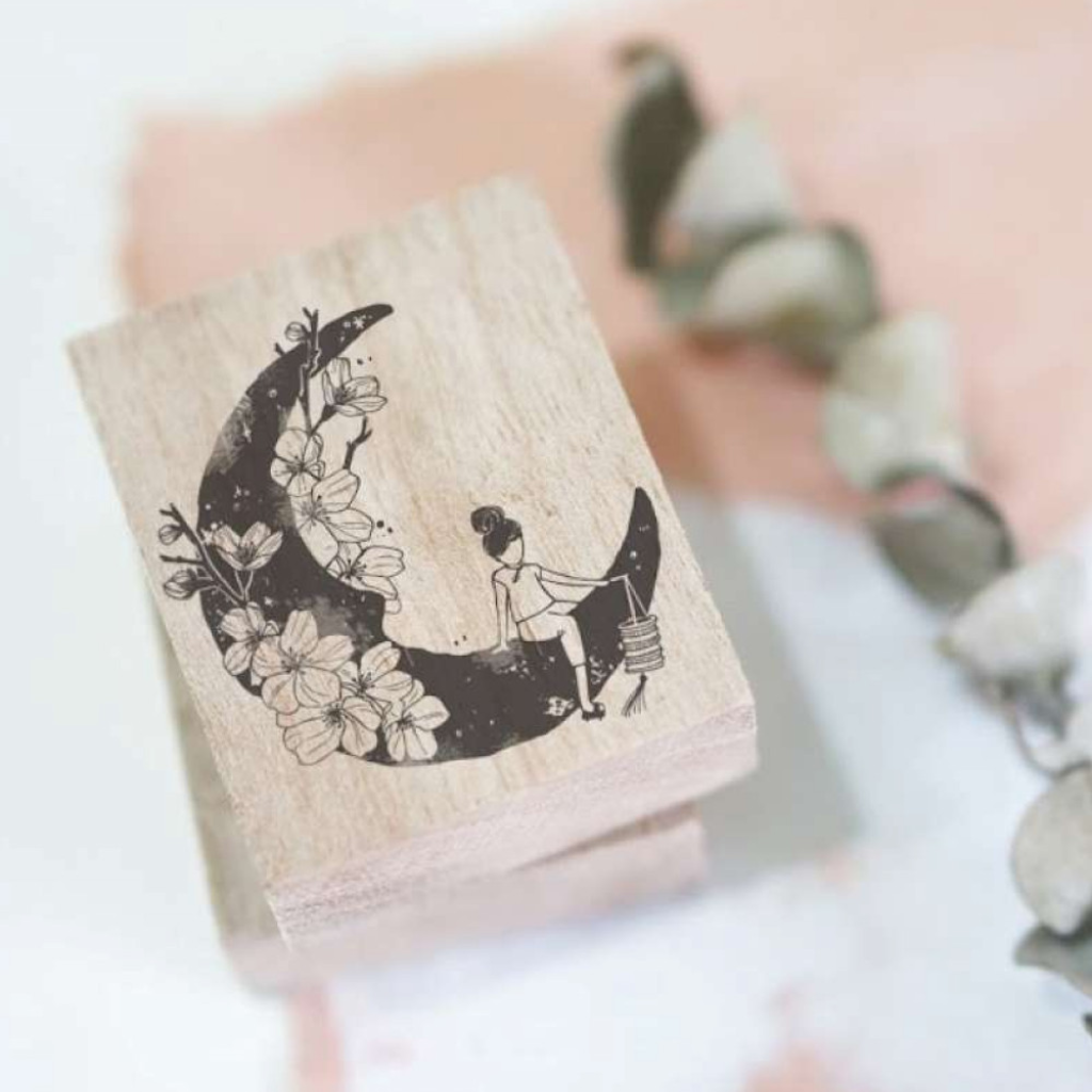 Black Milk Project Rubber Stamp - Moon Child