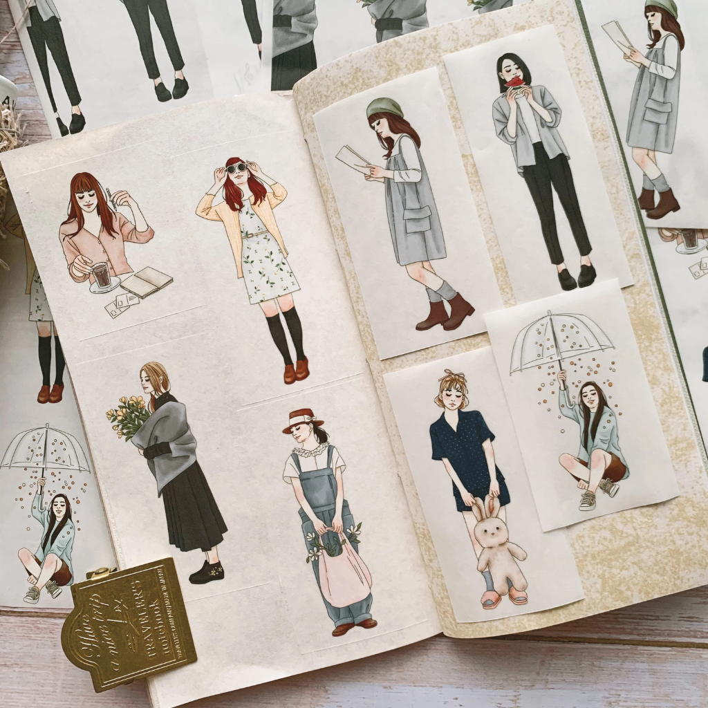 Journal Pages X Windry Ramadhina Everyday Washi Sampler