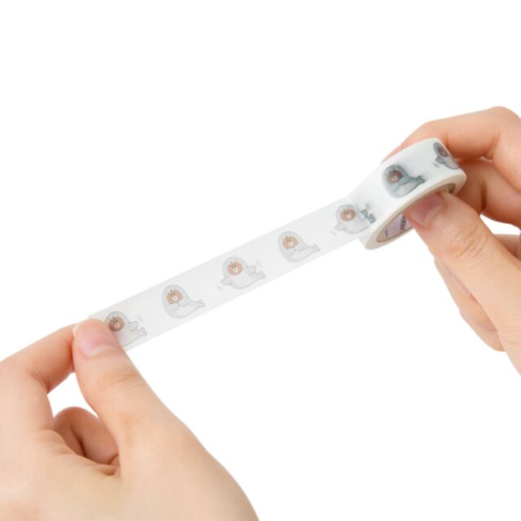 Line Friends Happy Brown Masking Tape