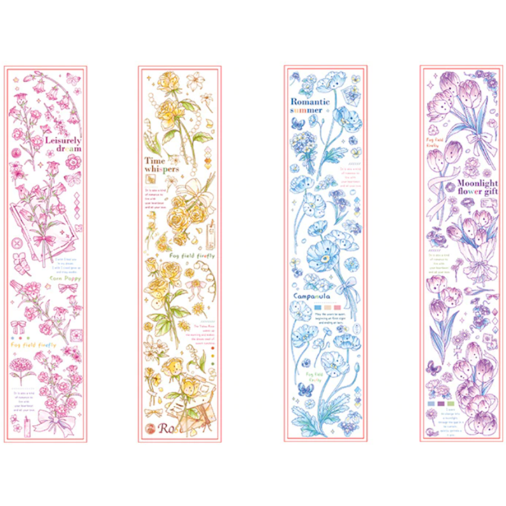 Moore Paperworks Romantic Pinellia 100cm PET Sampler