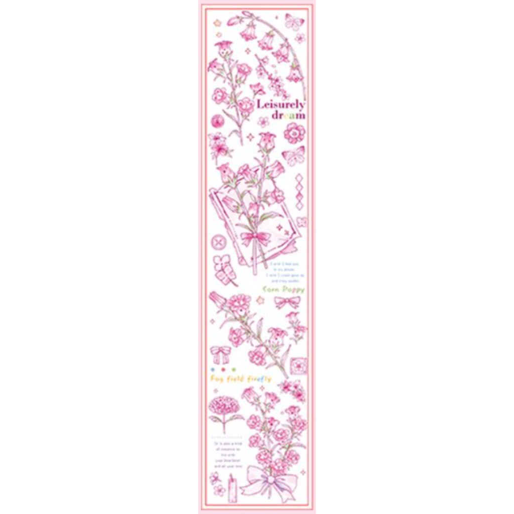 Moore Paperworks Romantic Pinellia 100cm PET Sampler