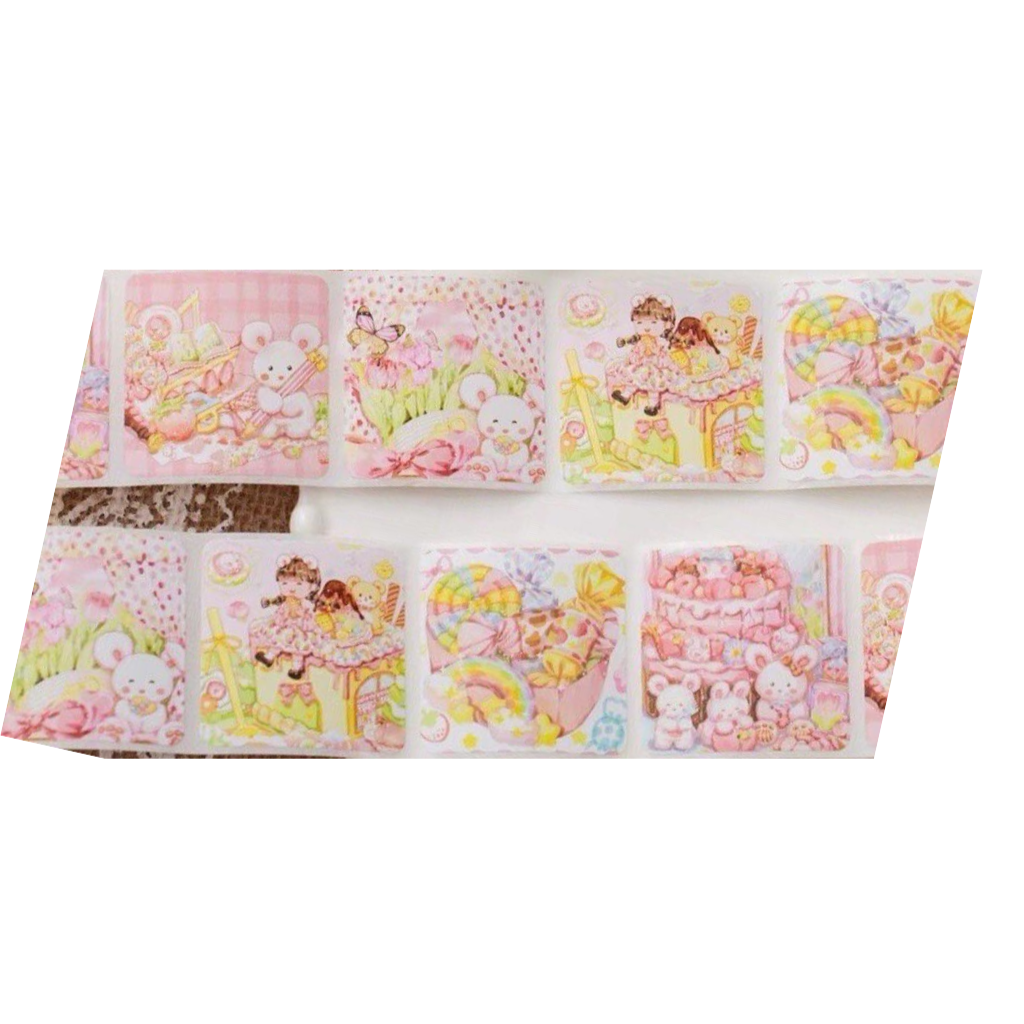 Bear Sweets Sealing Sticker Sampler