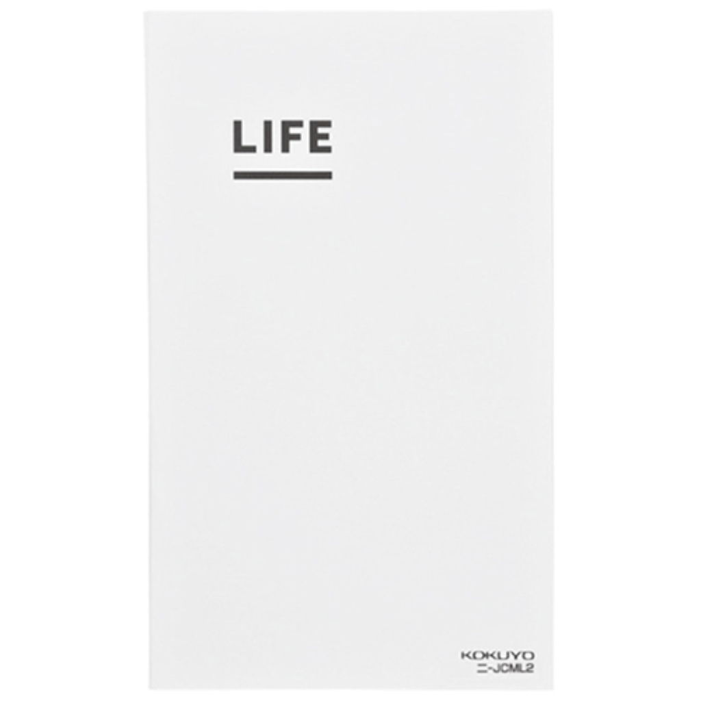 Kokuyo Jibun Techo Notebook Mini B6 Slim LIFE