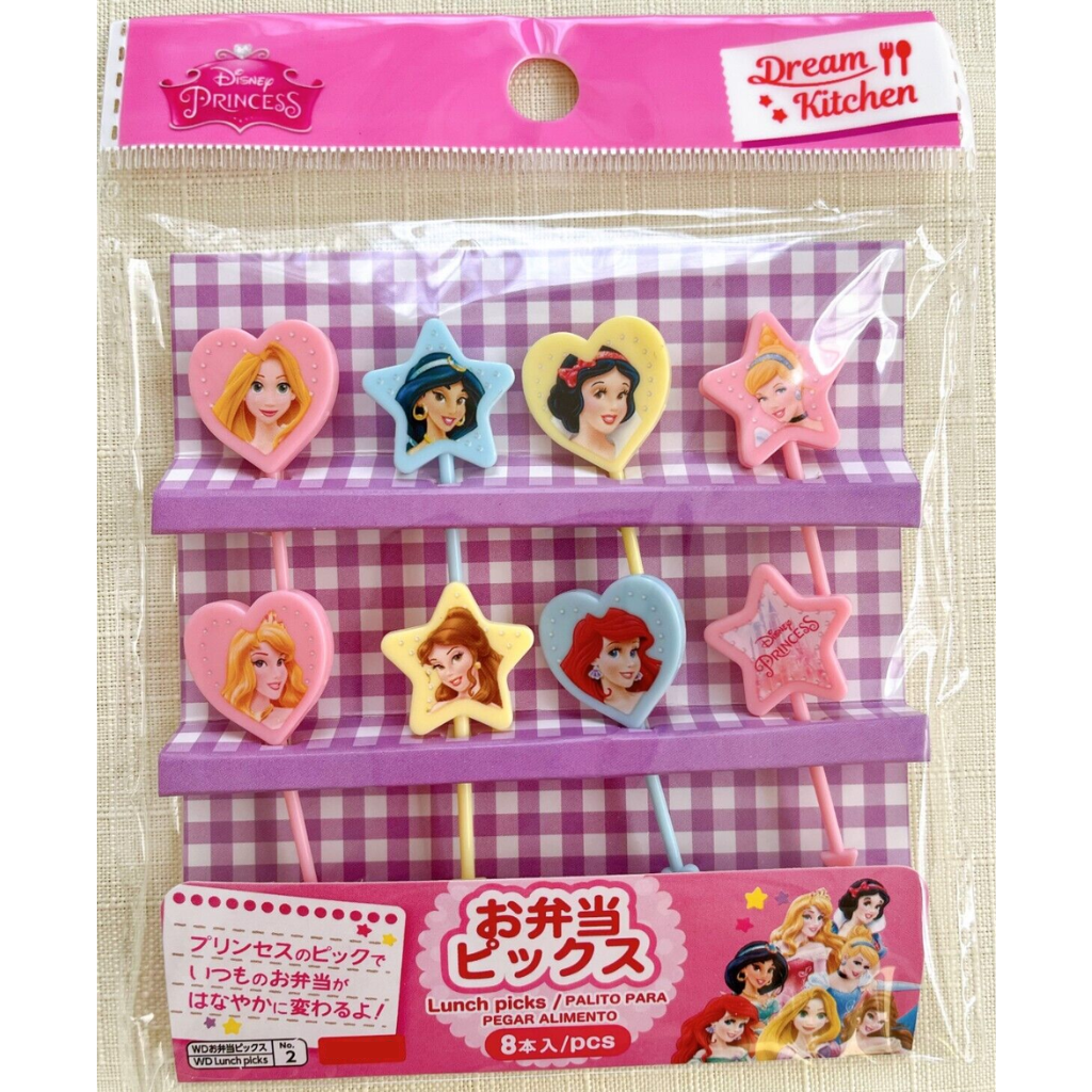 Bento Making Supplies Disney Princess Lunch Picks
