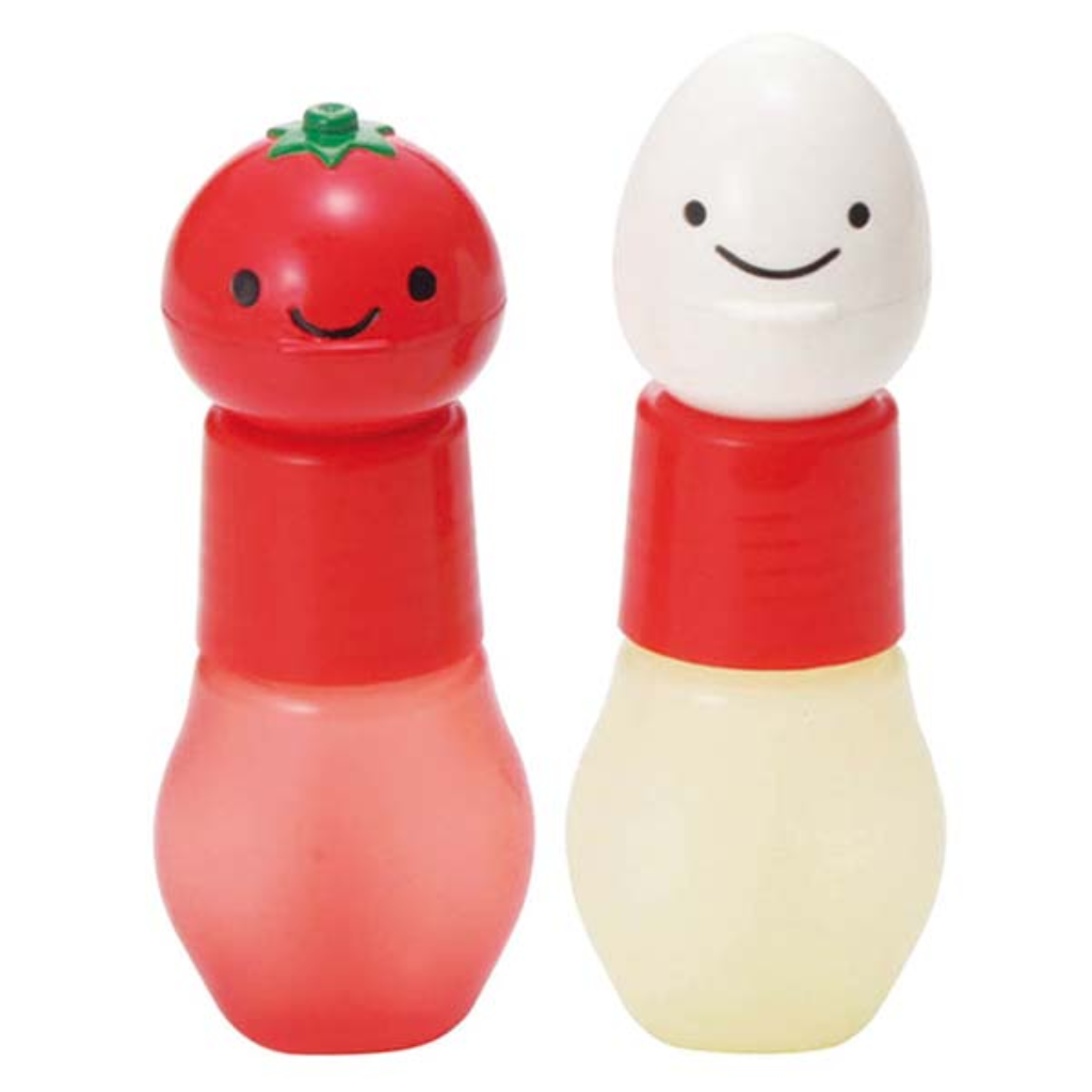 TORUNE Mayonnaise &amp; Ketchup Bottle Tomatto &amp; Egg Pattern