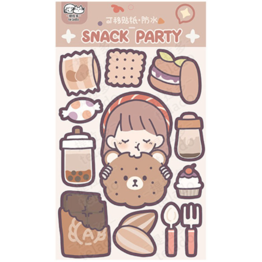 Telado Abu Series Large Stickers