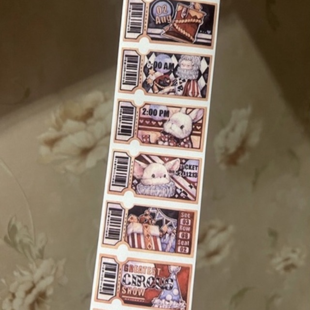 Tournesol Studio Rabbit Sealing Sticker Sampler