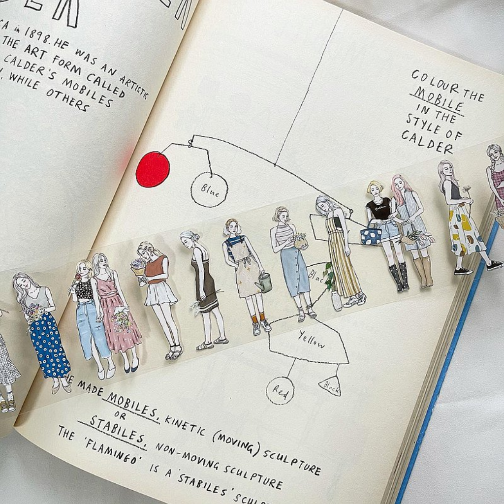 Pion Girls Over Flowers II PET Tape