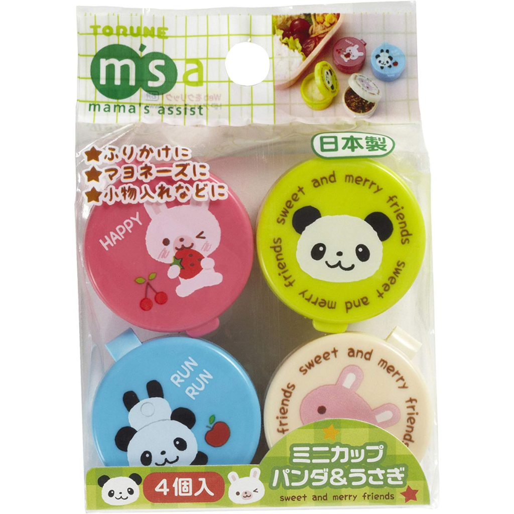 TORUNE Mini Cup Panda & Rabbit